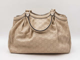 Gucci Sukey Medium Tote Bag In Mystic White Guccissima Leather Fw1125lrxdu