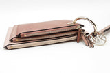 Michael Kors Tri Color Leather Trio Pouch Wristlet Wallet Eb1025orsa