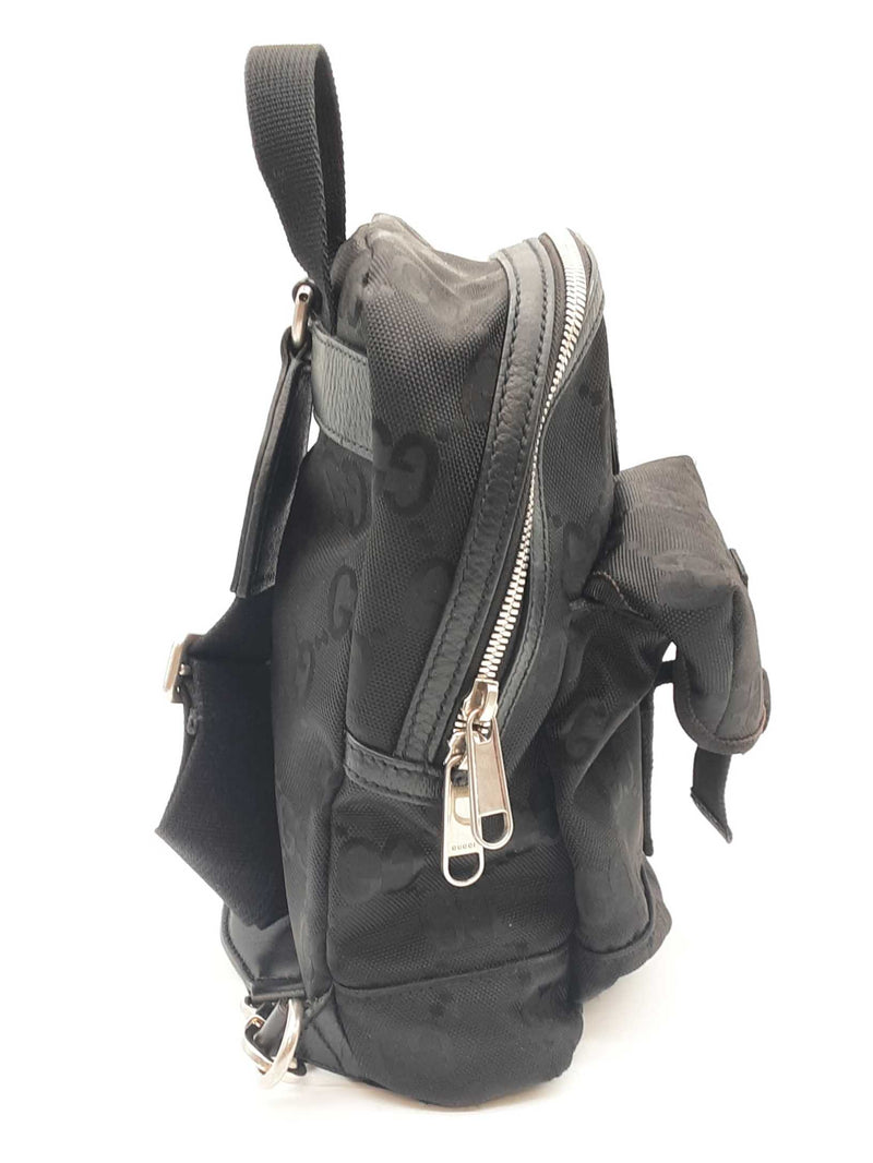 Gucci Off The Grid Black Nylon Sling Backpack Sd0525pzxde