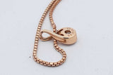 Pandora Infinite Lab Grown Diamond Pendant Necklace 14k Yellow Gold Eb0526worsa