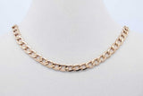 14k Yellow Gold Cuban Link Chain Necklace 4.3 Grams 22 Inch Eb0526wxzde