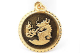 22k Yellow Gold Dragon Pendant 5.2 Grams Eb1024orxsa