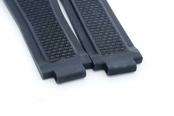 Rubber B Sk20/bc-l Black Swim Skin Watch Band Eb0623lixsa
