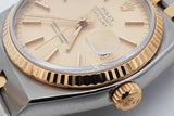 Rolex Oysterquartz Datejust 36mm Stainless Steel Watch Eb0526ixxzde