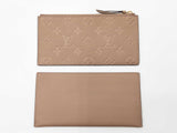 Louis Vuitton Félicie Pochette In Turtledove Beige Monogram Empreinte Leather Fw0726ixzdu