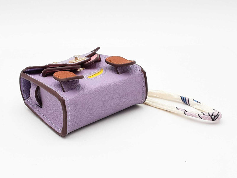 Mini Plaything Bag Charm In Lavender Fw0825idu