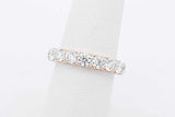 2.88cttw Lab Grown Diamond Eternity Band 14k Yellow Gold 2.3g Size 6 Eb0826cxzsa