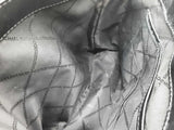 Michael Kors Gramercy Black Chain Logo Leather Satchel Tote Bag Do0826rxde