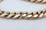 10k Yellow Gold Cuban Link Bracelet 22.5 Grams 9 Inch Eb0626llxzdu