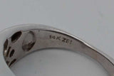 1.74cttw Diamond Ring In 14k White Gold 8.7 Grams Size 6 Eb1026srxsa