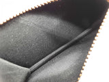 Versace Dpdi058 Black Lilac Purple Leather Bifold Wallet Do0925lxzde