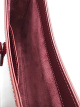 Yves Saint Laurent Le 5 A 7 Mini Burgundy Patent Leather Bag Eb0426irxde