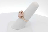 Black Hills Gold 10k Gold Leaf Ring With Diamond 4.1 Grams Size 6.75 Eb1026lexsa