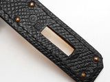 Hermes Birkin 30 Noir Black Epsom Gold Hardware Handbag Do0825lxzxzde