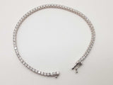 3.16 Cttw Lab Grown Diamonds 14k Wg 5.5g Tennis Bracelet 6.75 In Do0326llxzde