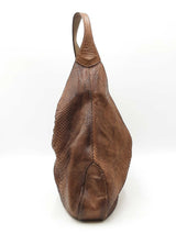 Gucci Jackie Hobo Bag In Glazed Chestnut Brown Python Leather Fw1025ocrdu