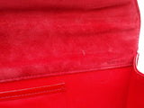 Christian Louboutin So Kate Baguette Red Clutch Sd0725ozxde