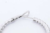 Approx. 2.48ctw Diamond Hoop Earrings In 14k White Gold 11.2 Grams Eb1124lxxzsa