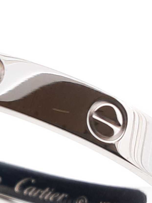 Cartier Love Bracelet In 18k White Gold 30.2 Grams Size 16 Fw0925wpxzdu