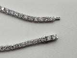 3.55 Cttw Lab Grown Diamonds 14k Wg 5.9g Tennis Bracelet 7 In Do0726lwxzde
