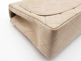 Chanel Mini Classic Flap Bag In Taupe Diamond-quilted Lambskin Fw0226lzxzdu