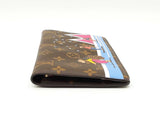 Louis Vuitton Christmas 2018 Skiing Bears Pochette Weekend Bag In Monogram Coated Canvas Fw0625crxdu