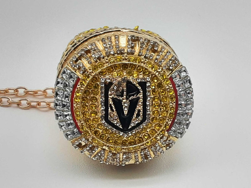 Las Vegas Golden Knights Vgk Memorabilia Copper Ring Size 10.25 Do0424llde