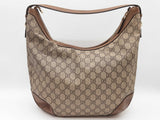 Gucci 309618 Tan Gg Supreme Coated Canvas Hobo Shoulder Bag Do0825lxzde