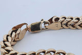 10k Yellow Gold Link Bracelet 18.1 Grams 8 Inch Eb1124psxsa