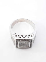 2.70 Cttw Diamond & 14k White Gold Statement Ring 15.9g Size 12.25 Fw0926sxzdu