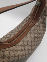 Gucci 309618 Tan Gg Supreme Coated Canvas Hobo Shoulder Bag Do0825lxzde
