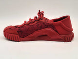 Dolce & Gabbana Ns1 Low Top Womens Sneakers Red Size 38.5 Aa1025lzxsa