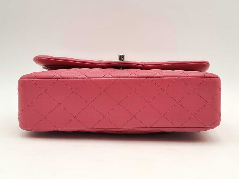 Chanel Medium Double Flap Pink Lambskin Handbag Aa0525wezxsa