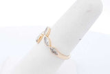 0.84cttw Lab Grown Diamond Ring 14k Yellow Gold 2.37 Grams Size 6.5 Eb0726rrxde