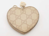 Gucci Heart Coin Purse Beige / Tan Aa0826ersa