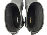 Burberry Ryan House Check Black Rubber Rain Boots Size Eu 40 Do0225lrxde