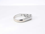 1.45 Cttw Diamond & 14k White Gold Engagement Ring 4.1 Grams Size 6.75 Fw0125ezxdu