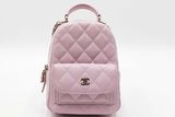 Chanel Lavender Quilted Caviar Mini Backpack Eb0925exzdu