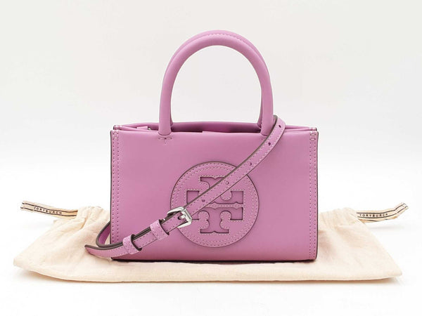 Tory Burch Ella Mini Tote In Bright Amethyst Eco Biofabbrica Fw00725lxzdu