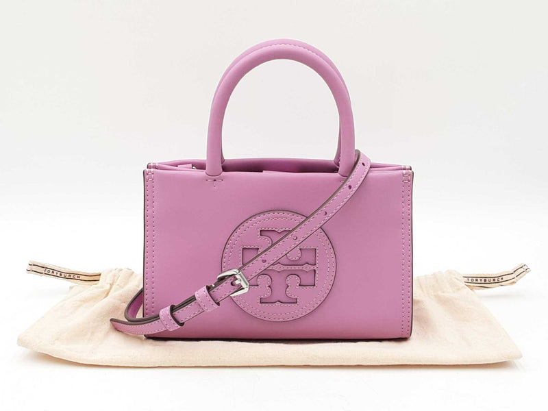 Tory Burch Ella Mini Tote In Bright Amethyst Eco Biofabbrica Fw00725lxzdu