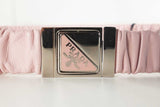 Prada Logo Ruched Nappa Leather Elastic Belt Size 85-34 Sd0326lzxde