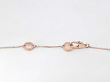 Bvlgari Fiorever Diamond & 18 Rose Gold Pendant Necklace 4.2 Grams 18 Inch Fw0726wpxdu