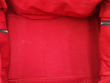 Ferrari Rosso Corsa Red Quilted Nylon Duffel Bag Sd0925orzdu