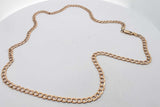 10k Yellow Gold Diamond Cut Curb Chain Necklace 7.5 Grams 22 Inch Eb0826wwrsa