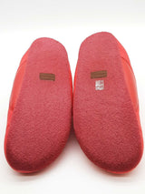 Coach Red Rachelle Monogram Quilted Slippers Size 10b Eb0326crde