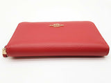 Coach Red Leather Id Zipper Wallet Do0825oxde