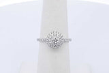 Tiffany & Co. Soleste Diamond Ring In Platinum 3.9 Grams Size 5.75 Eb0426prxzde