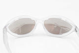 Prada Spr A23 Frosted Crystal Sunglasses With Mirror Lenses Eb1225ixdu