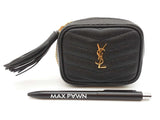 Yves Saint Laurent Black Leather Baby Lou Bag Sd0226ocrde