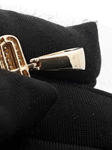2.18 Cttw Pavé Diamond & 10k Yellow Gold " 5 " Pendant 4.6 Grams Fw0526rsrdu